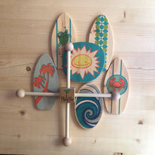 Load image into Gallery viewer, Cute Surfboard Baby Mobile
