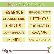 Load image into Gallery viewer, Mini Wooden Surfboard Wedding or Party Favor - Cake Topper - Surf or Beach Table Setting - Personalized Place Cards