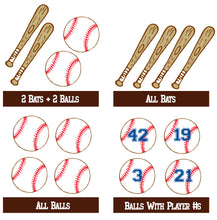 Load image into Gallery viewer, Wooden Baseball Baby Mobile
