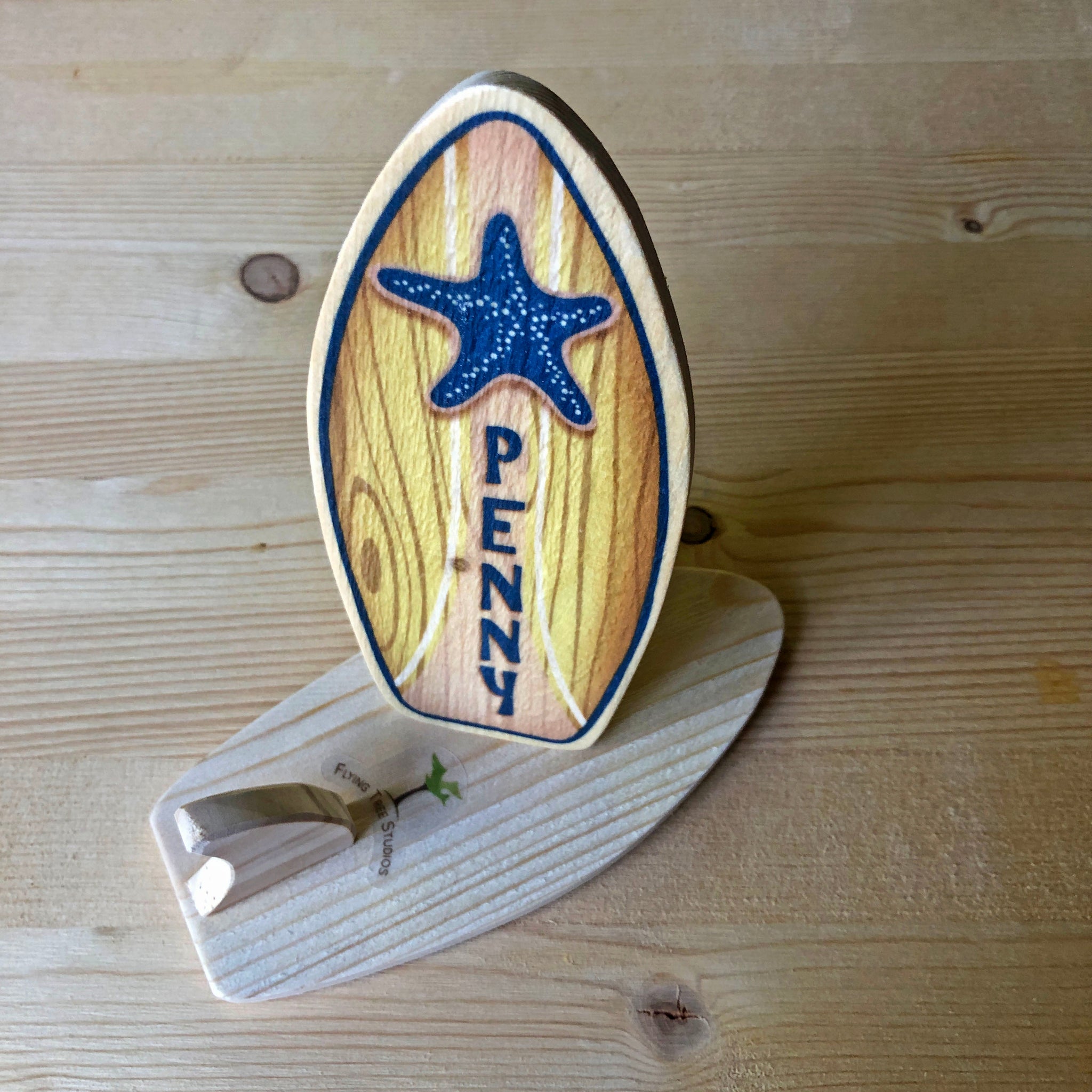 Mini wooden surfboard cheap