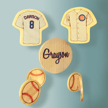 Load image into Gallery viewer, Chicago Cubs Baseball Baby Nursery
