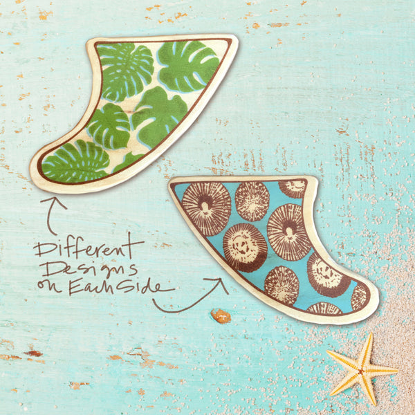 Hawaiian Inspired Wooden Surfboard Baby Nursery Mobile