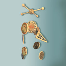 Load image into Gallery viewer, baby crib mobile for a sports themed baby room
