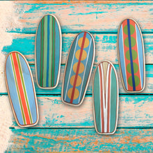 Load image into Gallery viewer, Wooden Surf Art
