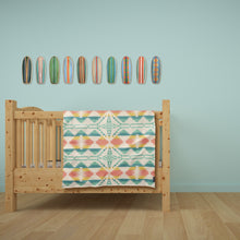 Load image into Gallery viewer, Wooden Surfboard Wall Decor Set
